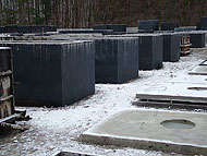Plac produkacja szamb betonowych Mława